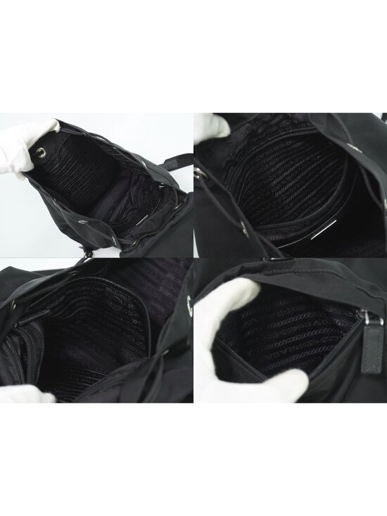 Prada Nylon Backpack Black main image 5